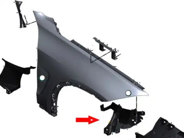 Крепление крыла на BMW X5 F15 X6 F16 F85 F86, Хуҷанд