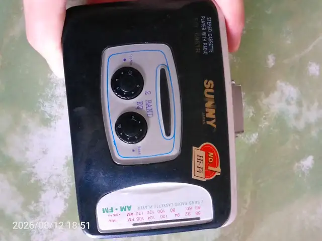 Ретро-плеер Sunny AM/FM Radio Cassette Recorder, Душанбе
