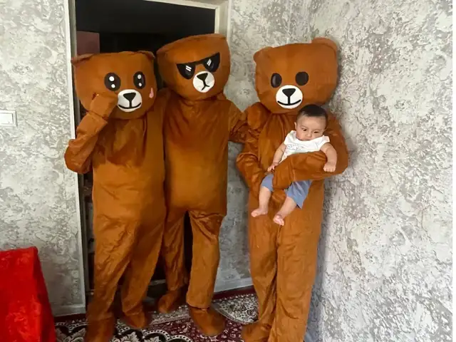 Мишки аниматоры, Душанбе