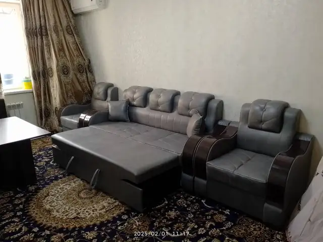 Диван раздвижной с креслами, Душанбе