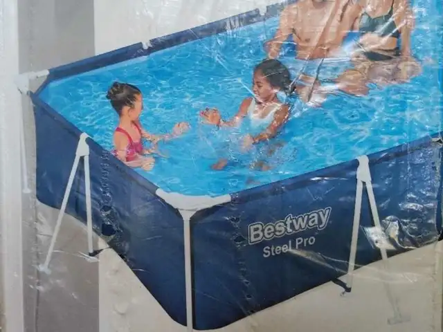Надувной каркасный бассейн Bestway 220х150х60см, Душанбе