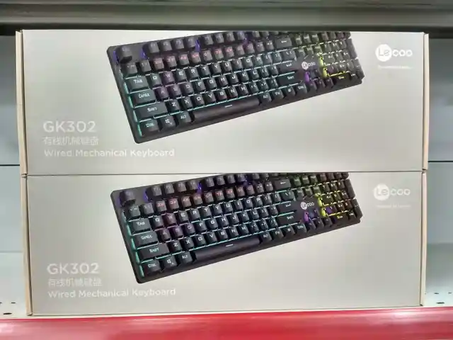 Механическая клавиатура с Led подсветкой Lecoo Gk302, Душанбе