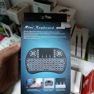 Беспроводная мини клавиатура Mini Keyboard Backlit с тачпадом, Душанбе