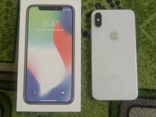Apple iPhone X, 256 gb, Silver, Истаравшан