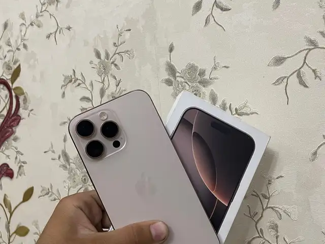 Apple iPhone 16 Pro Max, 256 gb, Desert Titanium, Душанбе