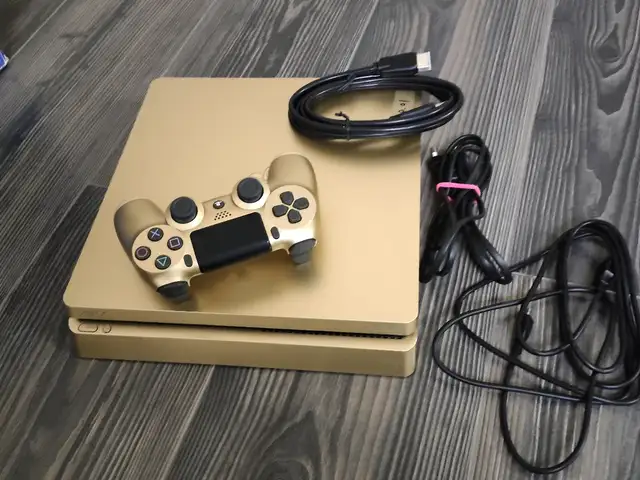 Игровая приставка Sony playstation 4 slim Gold 9.90, Душанбе