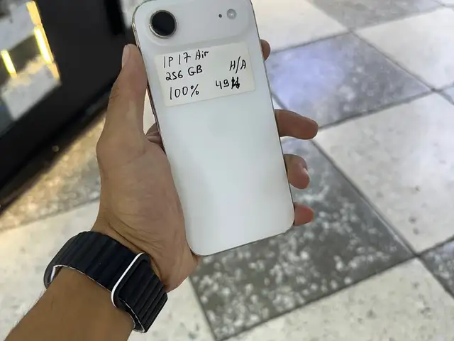 Apple iPhone Air, 256 gb, Light Gold, Душанбе