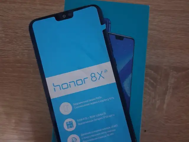 Honor 8x Jad Black 64gb, Душанбе