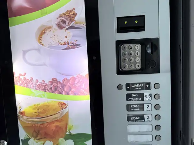 Вендинговое устройство для продажи напитков и закусок, Душанбе - 5