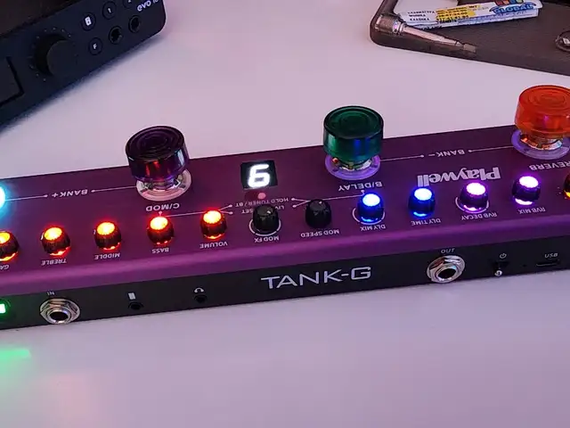 Гитарный процессор Playwell Tank-G, Душанбе