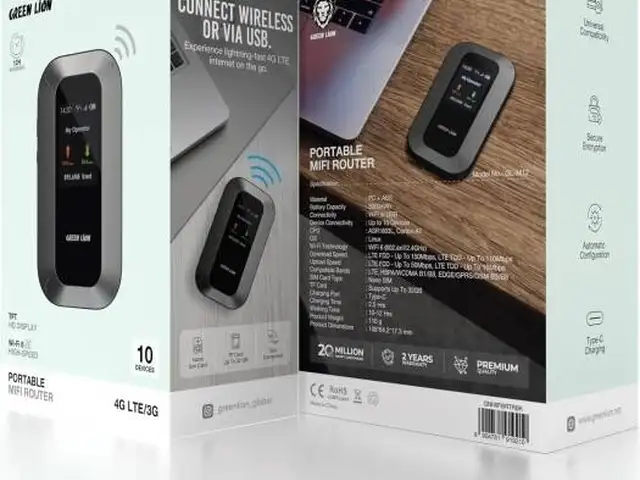 Карманный Wi-Fi роутер GreenLion Portable Mifi Router, Душанбе