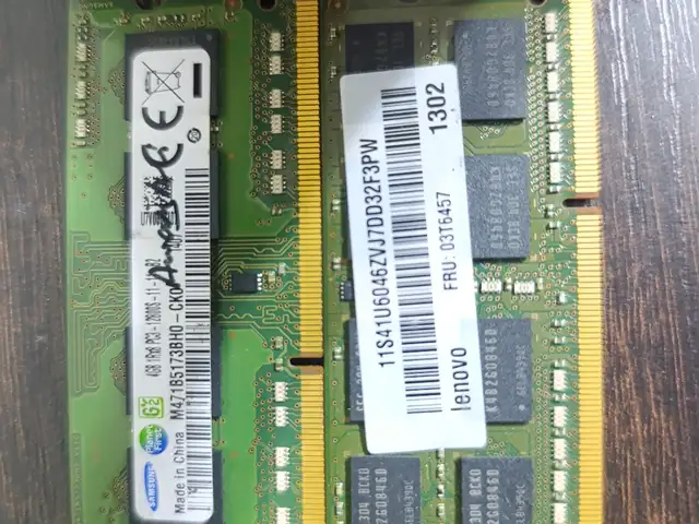 Оперативная память для ноутбука по 4гб DDR3, Душанбе