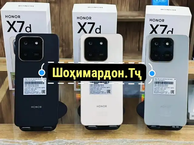 Honor X7d 6+6/12/128Gb Global Version, Душанбе - 2