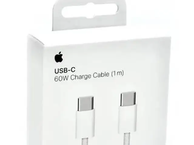 Кабель Apple USB-C USB-C, 60W, 1 м, белый, Душанбе