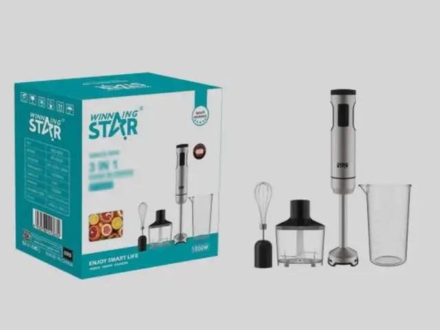 Блендер Winning Star St-6500 3-in-1/4-in1 ручной блендер, Душанбе