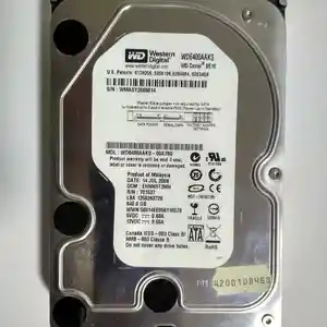 Жёсткий диск WD 640gb, Душанбе