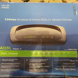 Модем-роутер Cisco WAG120N, Душанбе