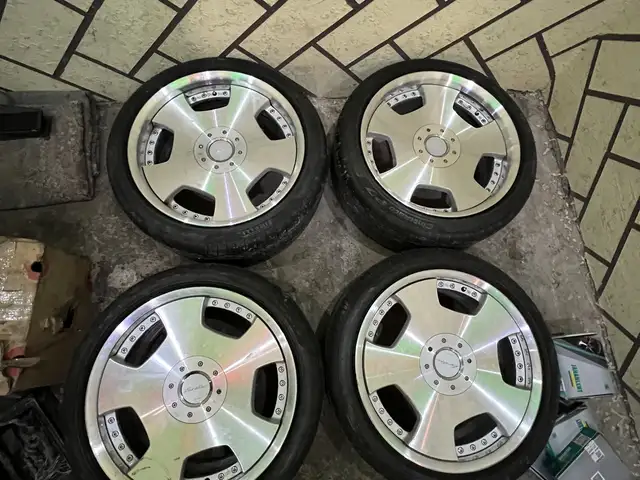 Диски и шины R19 Work Euroline для Mercedes-Benz, Душанбе