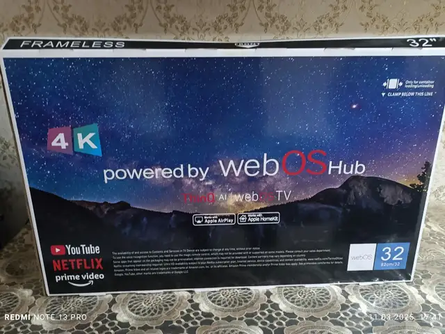 Телевизор Lg 32Webos, Худжанд