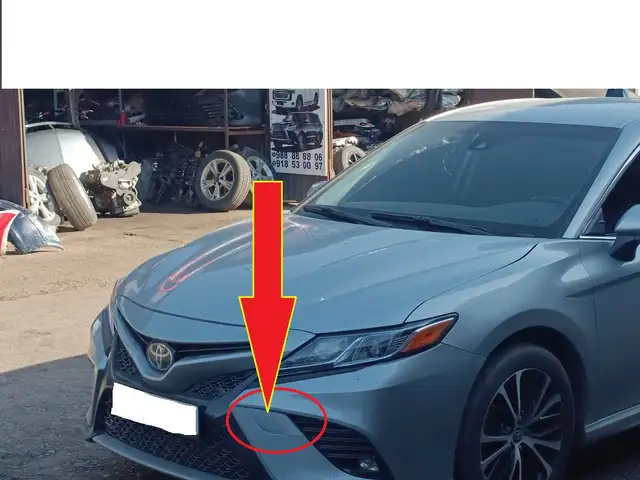 Буксировочные заглушки от Toyota Camry 2021., Душанбе