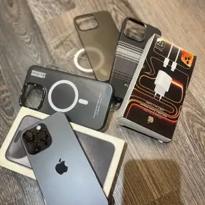 Apple iPhone 15 Pro Max, 256 gb, Black Titanium, Хуҷанд