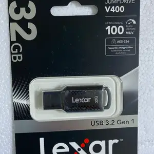 Флешка-накопитель Lexar Jumpdrive V400 USB 3.0 32GB черный, Душанбе