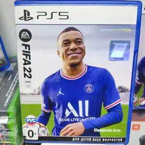 Игра Fifa22 русская версия для PlayStation 4 PlayStation 5, Душанбе