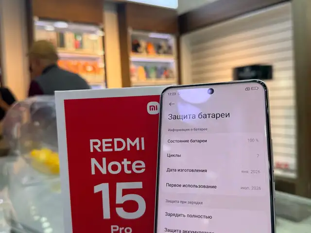 Xiaomi Redmi note 15 pro 12/512, Душанбе
