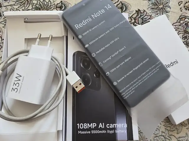 Xiaomi Redmi Note 14, Душанбе