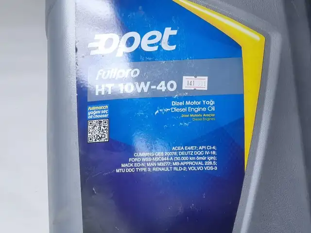 Масло Opet 10/40 20L, Душанбе
