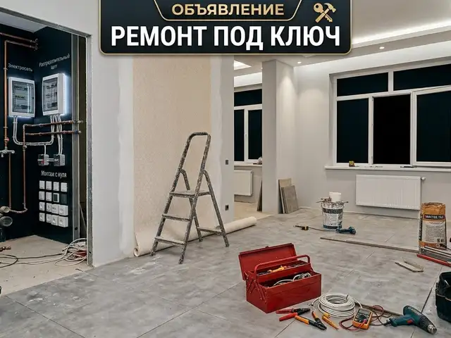 Ремонт квартир под ключ, Душанбе