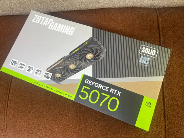 Видеокарта RTX 5070 12GB Zotac Gaming, Душанбе