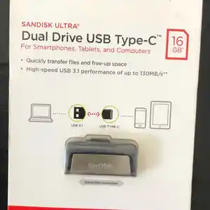 Флешка USB 2ni1 16GB, Душанбе