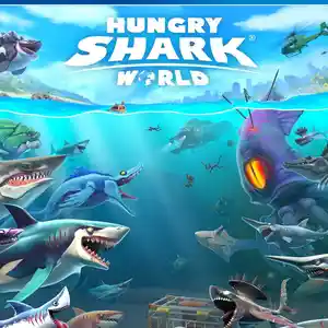 Игра Hungry shark world для PS-4 / 6.72 / 9.00 / 11.00 / 11.52 / 12.02 / 13.00 /, Душанбе