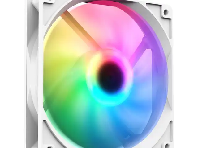 Кулер для корпуса RGB 12см Белый, Душанбе