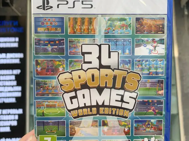Диск 34 Sports Games World Edition для PlayStation 5, Душанбе