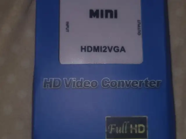 Конвертер HDMI to VGA + Audio, Худжанд