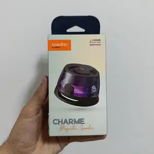Магнитная колонка Porodo Soundtec Charme 3W с RGB-подсветкой, Душанбе