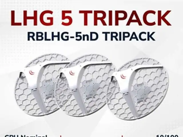 Антенна MikroTik LHG 5 Tripack, Худжанд