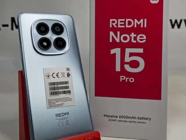 Xiaomi Redmi Note 15 pro 8+8/256Gb black, Душанбе