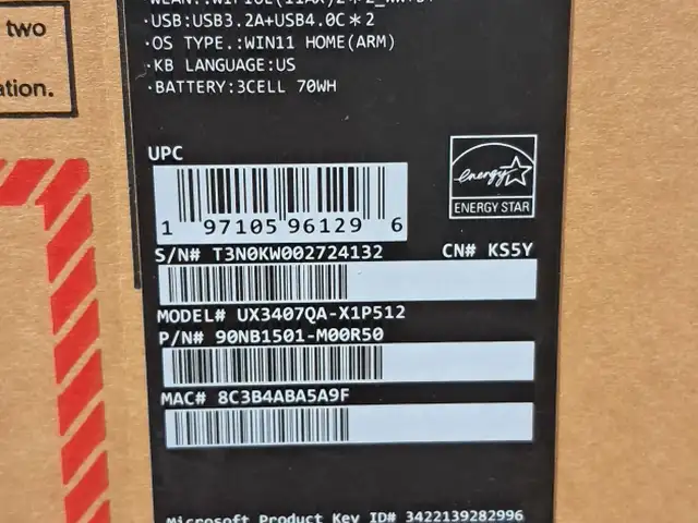 Ноутбук ASUS ZENBOOK, Душанбе