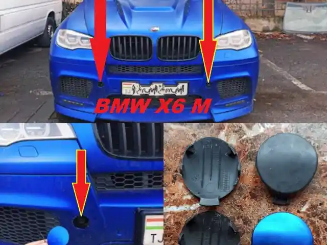 Буксировочная заглушка от BMW X6 M, Душанбе