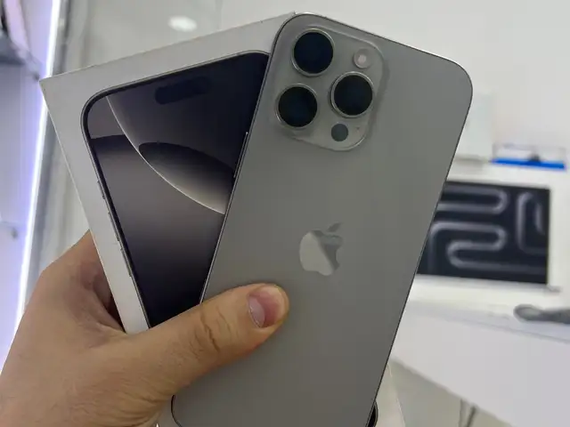 Apple iPhone 16 Pro Max, 256 gb, Natural Titanium, Душанбе