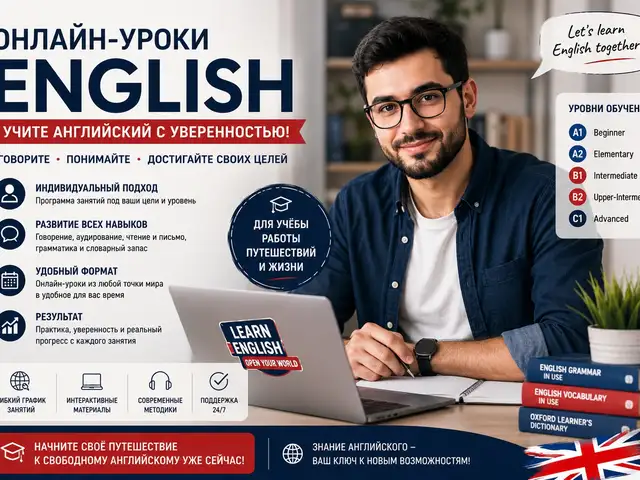 Онлайн-уроки английского языка, Душанбе