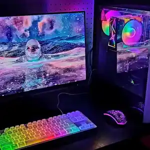 Игровой компьютер core i7 4770/RX 580 8GB/NVME 256GB/RAM 16GB/HDD 1TB DDR 3, Душанбе