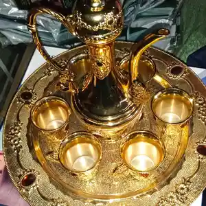 Чайник со стаканами, Душанбе