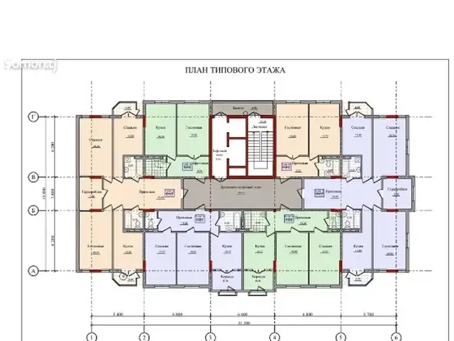 1-комн. квартира, 4 этаж, 48 м², 13 мкр, Хуҷанд