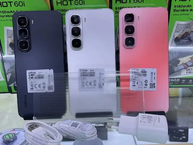Infinix Hot 60i 4/128gb white, Душанбе