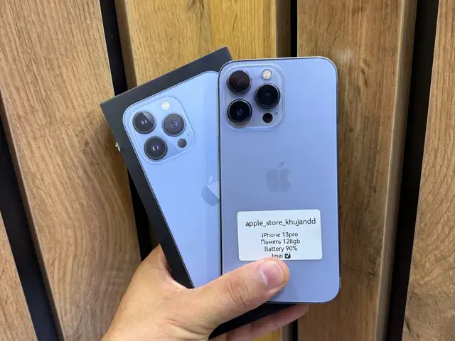 Apple iPhone 13 Pro, 128 gb, Sierra Blue, Хуҷанд