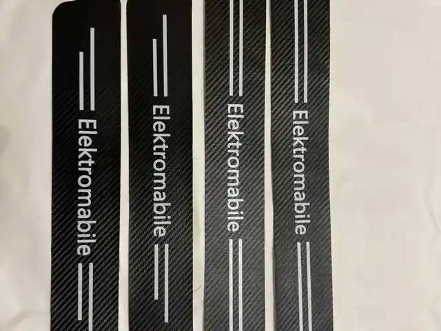 Защитная наклейка на порог Electromobile, Душанбе